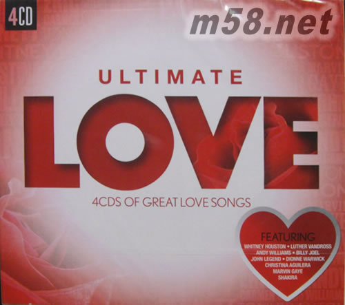 終極情歌 Ultimate... Love (4CD套裝歐版)專輯正面圖片