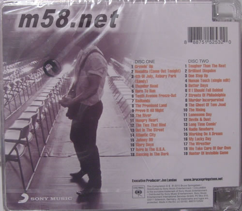 The Essential Bruce Springsteen專輯背面圖片