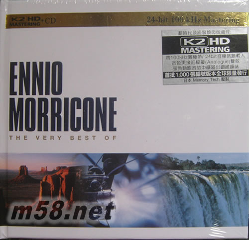 THE VERY BEST OF ENNIO MORRICONE K2HD專輯正面圖片
