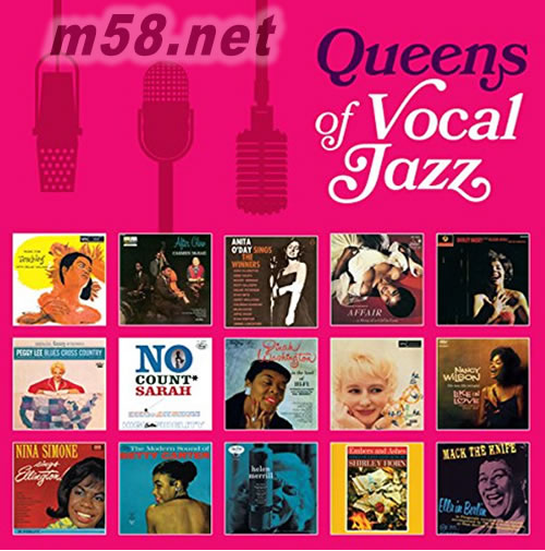 Queens of Vocal Jazz 8CD套裝專輯正面圖片
