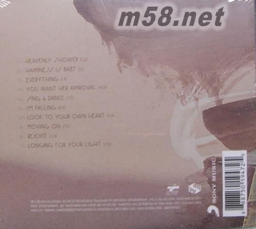 Look To Your Own Heart 觀察你的心專輯背面圖片