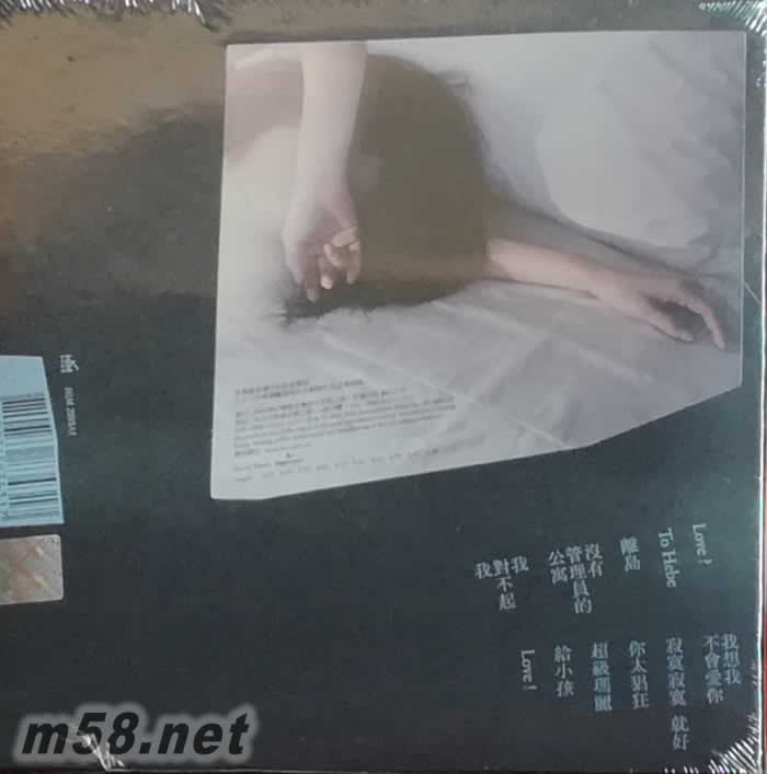 TO HEBE(臺灣版)專輯背面圖片