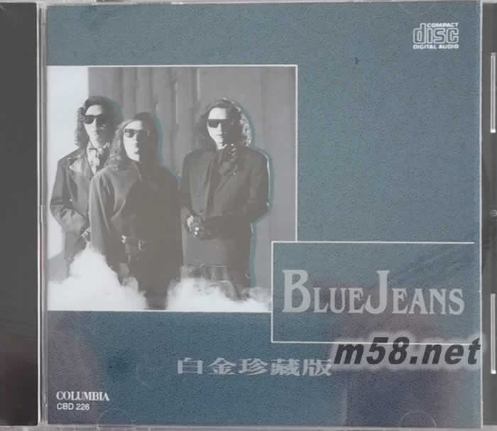 Blue Jeans 白金珍藏版(SONY日本限量版CD)專輯正面圖片