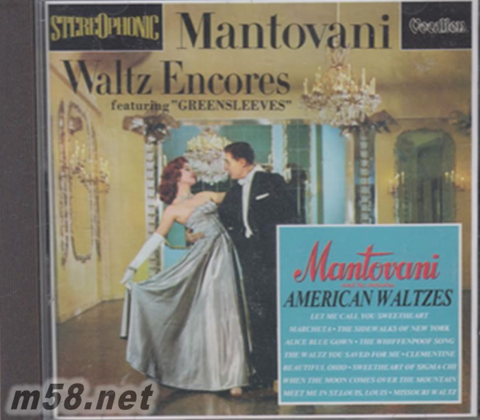 圓舞曲 Waltz Encores American Waltzes專輯正面圖片