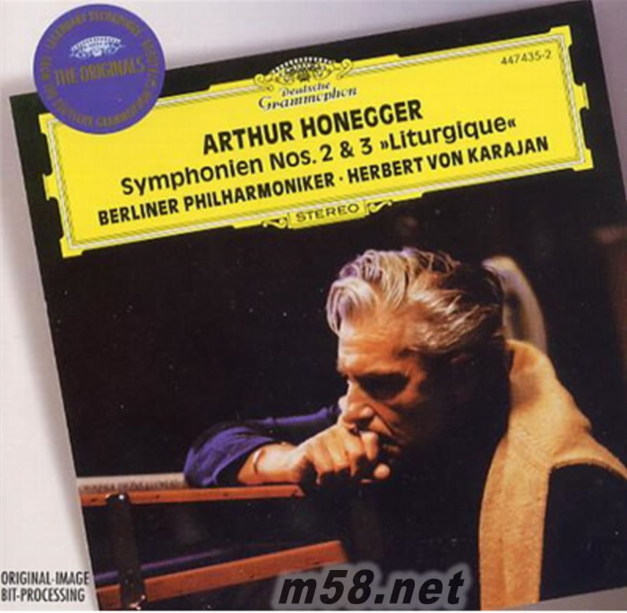 卡拉揚(yáng) - 奧涅格:No.2 & 3交響曲Herbert von Karajan - Honegger: Symphony No.2 & 3專輯正面圖片
