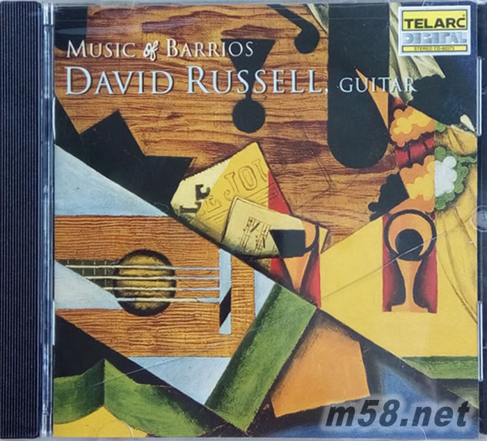 GUITAR MUSIC BARRIOS 吉它專輯正面圖片