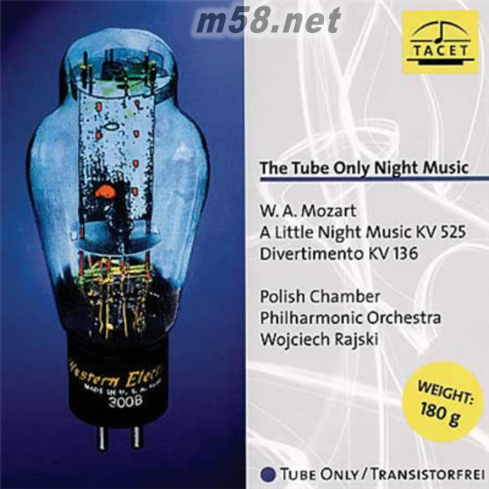 沃伊切赫·拉伊斯基 - 真空管之夜曲 Wojciech Rajski - The Tube Only Night Music 180g 33RPM LP 黑膠專輯正面圖片