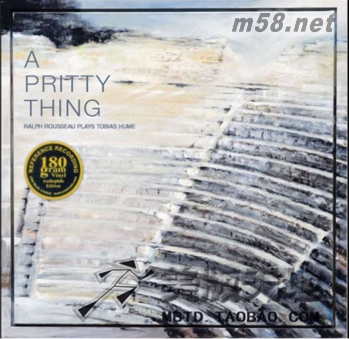 牛筋極品 A Pritty Thing 180g 33RPM LP 黑膠專輯正面圖片