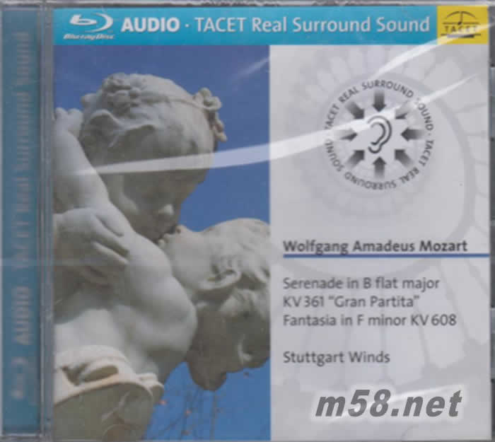 莫扎特:降B大調小夜曲,f小調幻想曲 BD專輯正面圖片