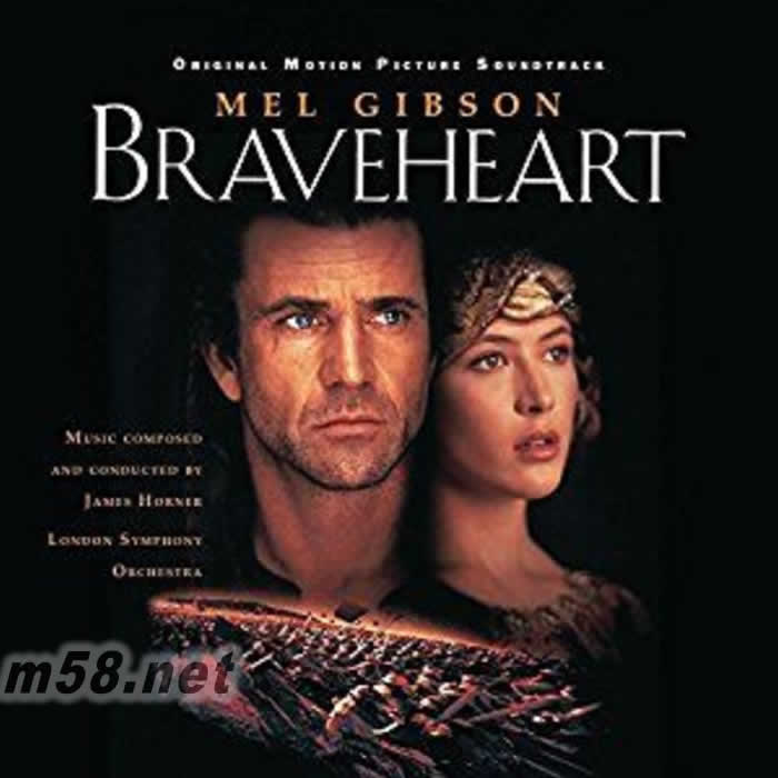 Braveheart 勇敢的心電影原聲 (OST) (2LP)雙黑膠專輯正面圖片