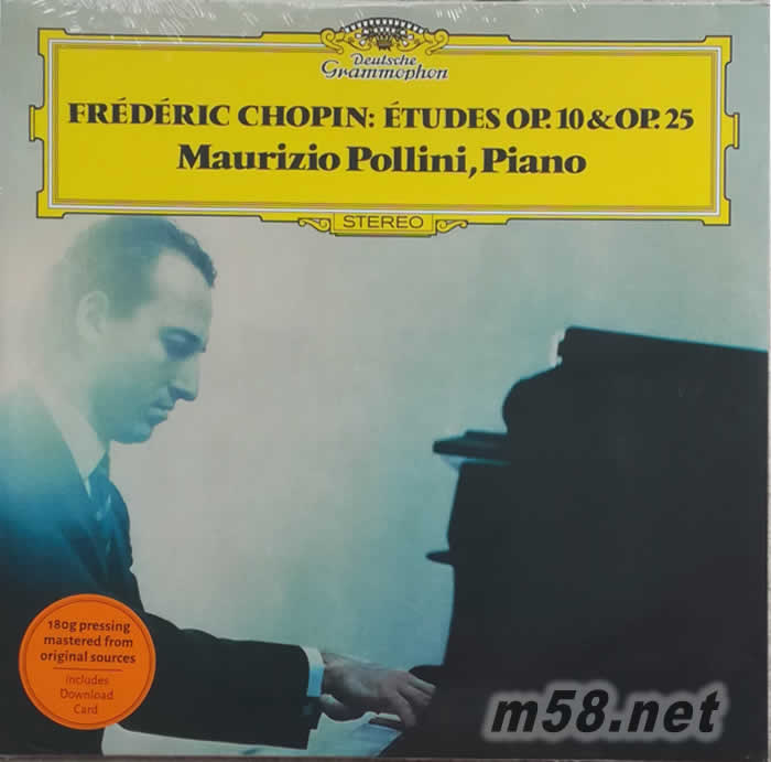 Chopin: 24 Etudes Op. 10 & Op. 25 2016 黑膠專輯正面圖片