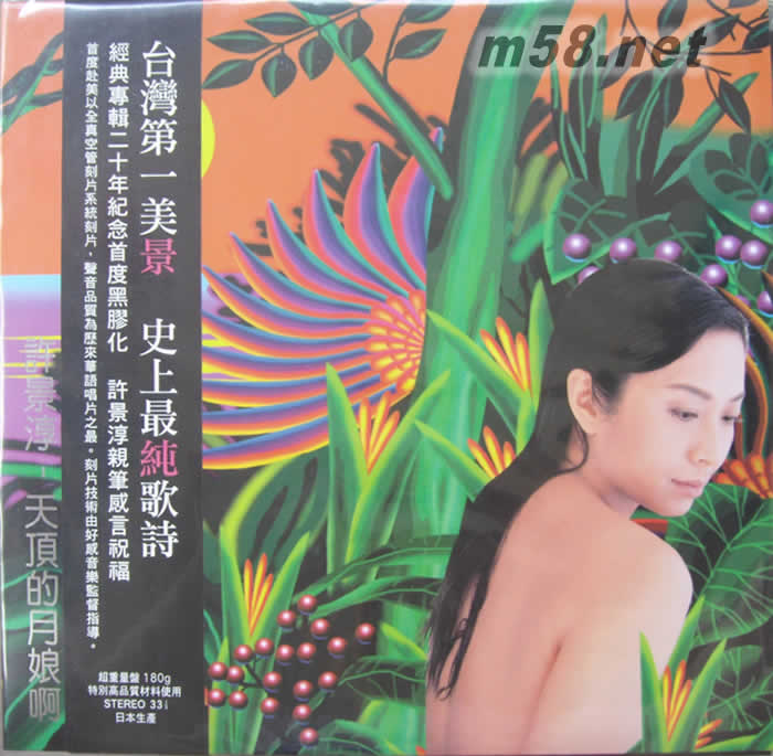 天頂的月娘啊 黑膠專輯正面圖片