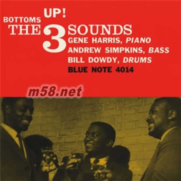 The Three Sounds - Bottoms Up! 180g 45RPM LP 雙黑膠專輯正面圖片