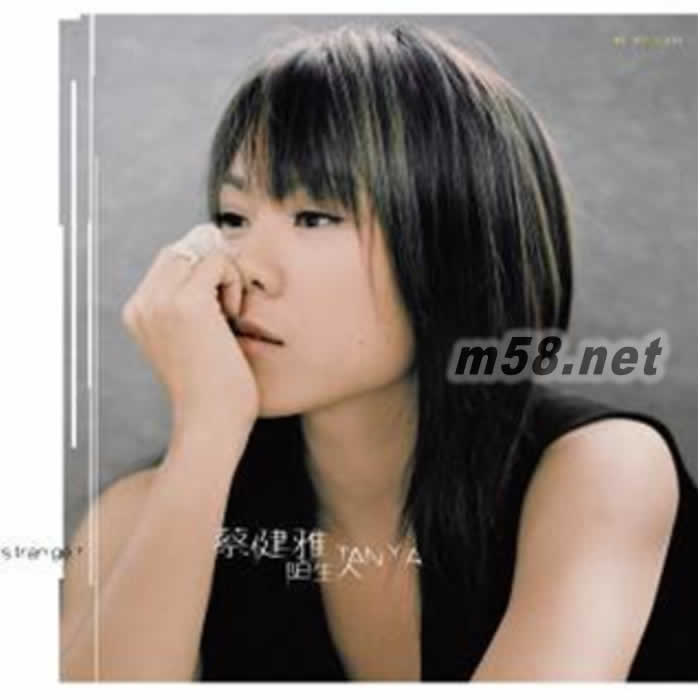 陌生人 (限量典藏12吋+7吋雙透明水晶膠唱片)彩膠專輯正面圖片