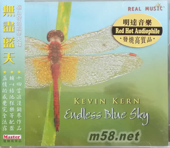 無盡藍天ENDLESS BLUE SKY 新世紀純音樂專輯正面圖片