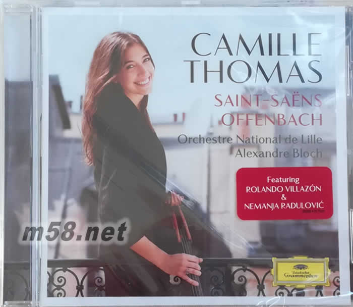 Enchantee Camille Thomas(40位大提琴家合輯)專輯正面圖片