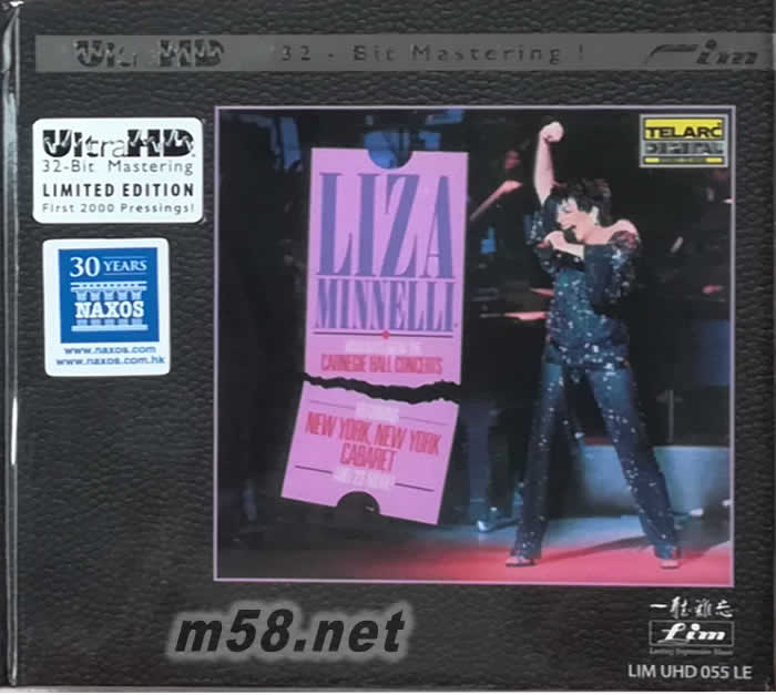 NIGHLIGHTS FROM THE CARNEGIE HALL OCNCERTS UltraHD限量版專輯正面圖片