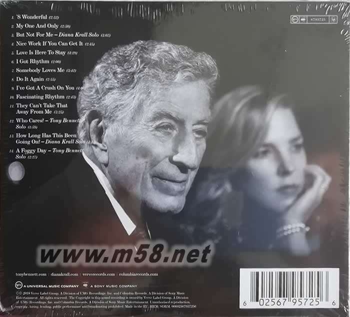 Love Is Here To Stay 純愛年代專輯背面圖片