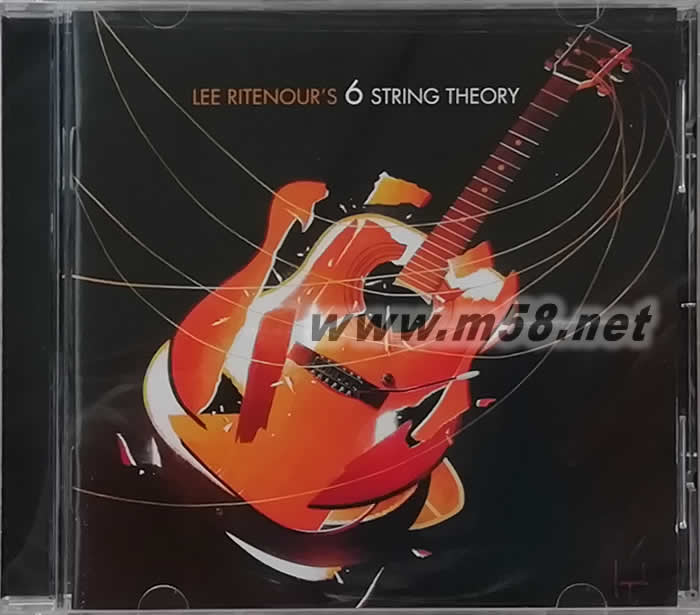 6 String Theory 爵士吉它手專輯正面圖片
