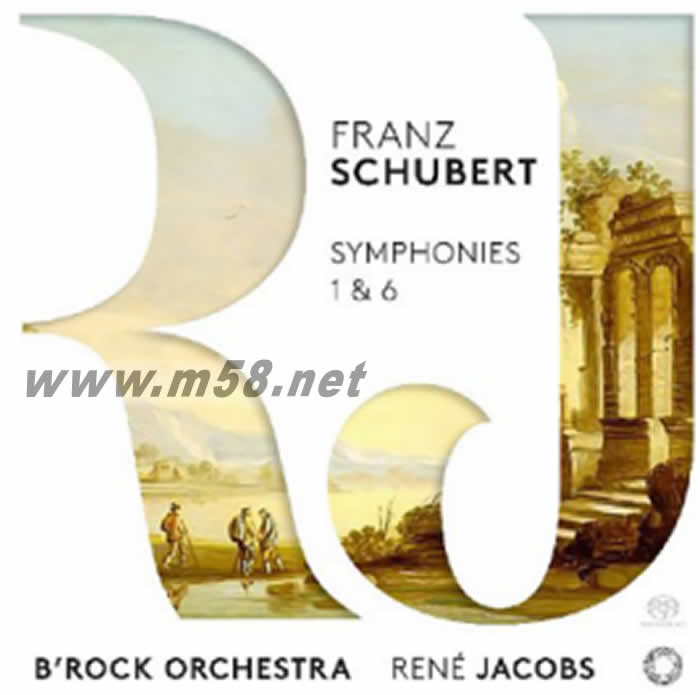 舒伯特:第一及第六交響曲 Schubert :Symphonies 1 & 6 SACD專輯正面圖片