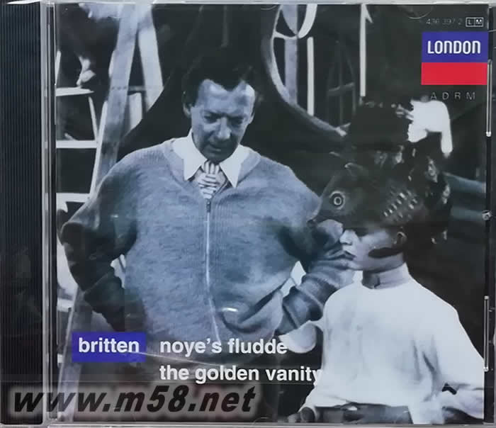 布里頓:諾亞方舟 NOYE’S FLUDDE THE GOLDEN VANITY(古典愛好者必備)專輯正面圖片