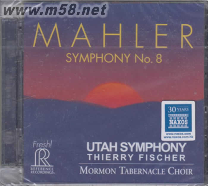 MAHLER SYMPHONY NO.8 馬勒 第8交響曲 SACD專輯正面圖片