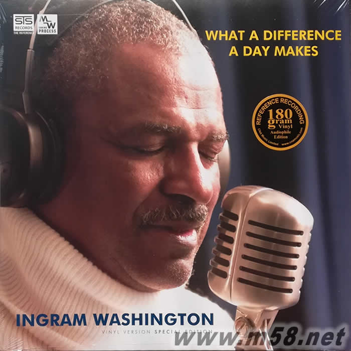 美國爵士男聲發(fā)燒天碟WHAT A DIFFERENCE A DAY MAKES 黑膠專輯正面圖片