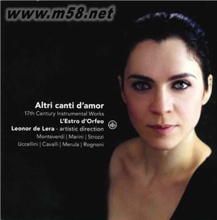 Altri Canti D’Amor十七世紀美樂集專輯正面圖片