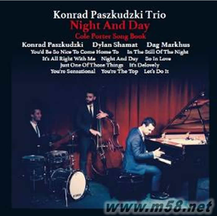 Night And Day日與夜 鋼琴、低音提琴、鼓三重奏 (180gm LP) 黑膠專輯正面圖片