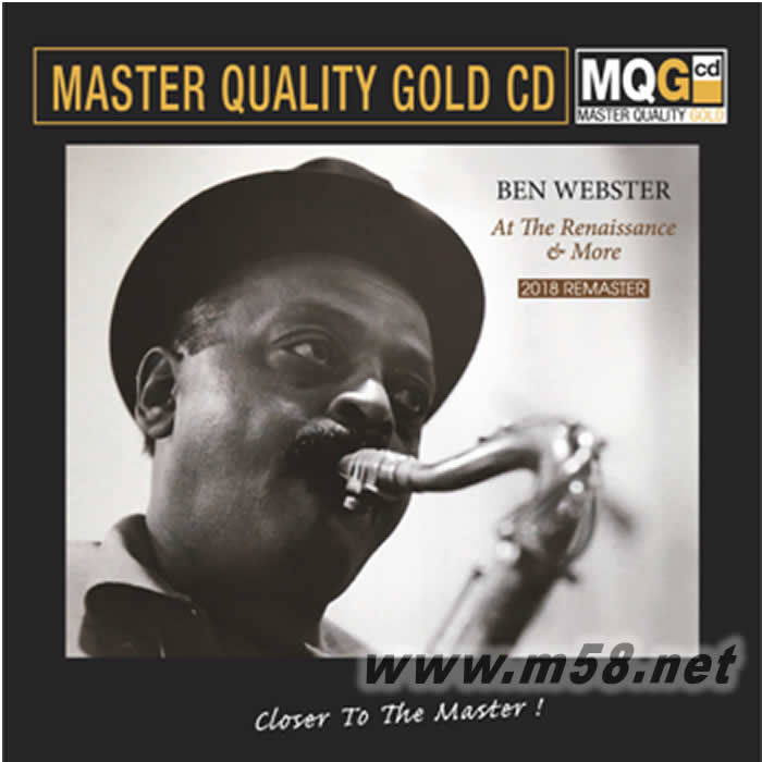 BEN WEBSTER At The Renaissance MQGCD專輯正面圖片