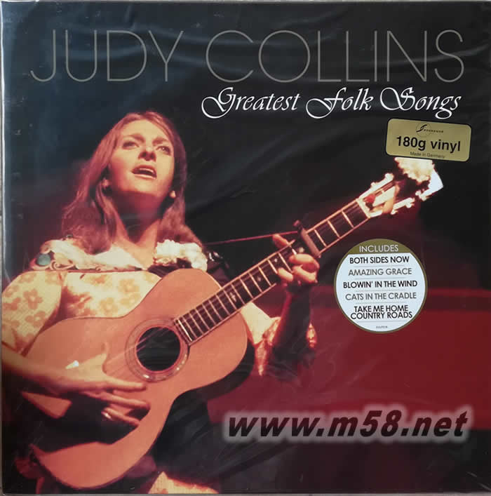 民謠經典 茱蒂 柯林斯 Greatest Folk Songs 黑膠 限量版專輯正面圖片