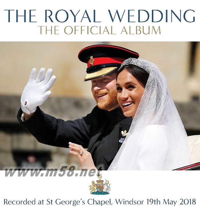 The Royal Wedding – The Official Album 哈里王子皇室婚禮現場音樂表演專輯正面圖片