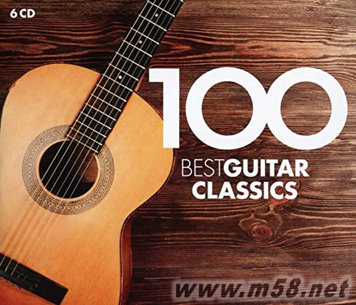 100 Best GUITAR Classics 古典吉它名曲 6CD套裝專輯正面圖片