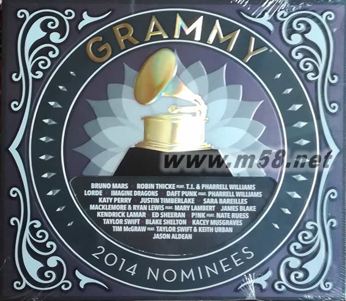2014 GRAMMY NOMINEES 2014葛萊美的喝采(美版)專輯正面圖片