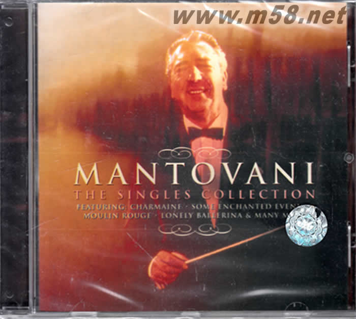 THE SINGELS COLLECTION 曼陀凡尼專輯正面圖片