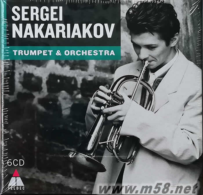 納卡里亞可夫:小號協奏曲集TRUMPET & ORCHESTRA SERGEI NAKARIAKOV (6CD套裝)專輯正面圖片