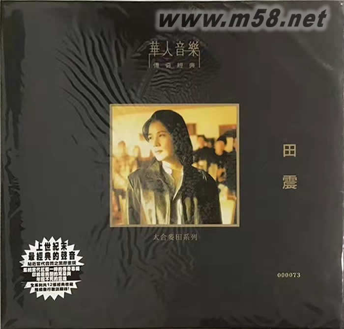 田震 黑膠 180g 33RPM LP 限量版專輯正面圖片