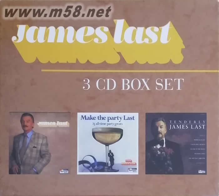 JAMES LAST 3CD BOX SET 套裝專輯正面圖片