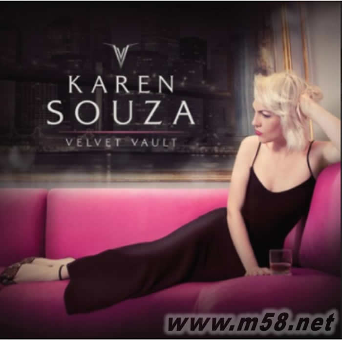 Velvet Vault 夜空之天鵝絨 爵士情調(diào)女王凱倫索薩專(zhuān)輯正面圖片