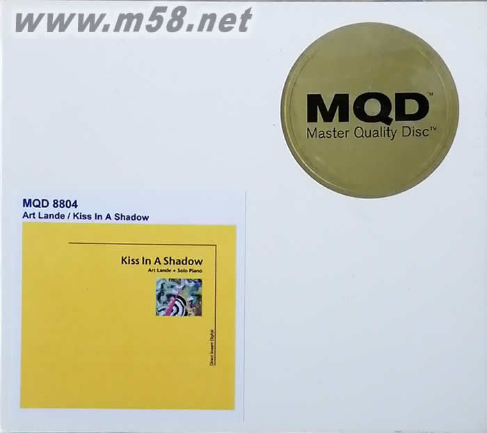 ART LANDE KISS IN A SHADOW MQD (陰鬱一吻)黃色封面 藍岸精選系列專輯正面圖片