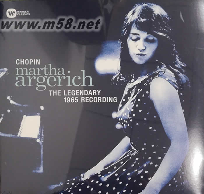 蕭邦 鋼琴奏鳴曲 CHOPIN THE LEGENDARY 1965 RECORDING 黑膠專輯正面圖片