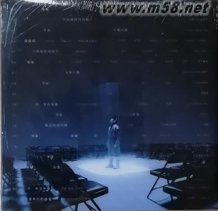 實驗專輯 和自己對話(再版)專輯背面圖片