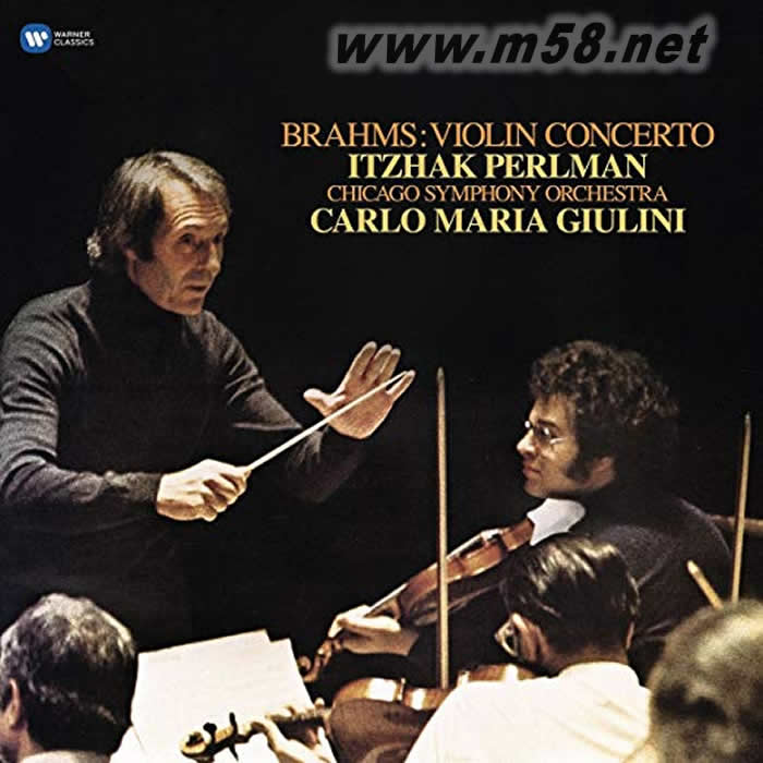 勃拉姆斯 小提琴協奏曲 Brahms: Violin Concerto 180g 33RPM LP 黑膠專輯正面圖片