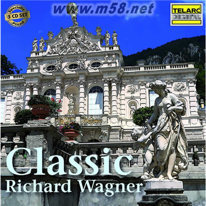 瓦格納 CLASSIC RICHARD WAGNER (3CD)套裝專輯正面圖片