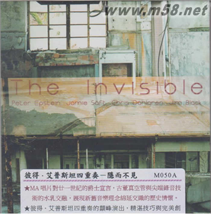 愛普斯坦四重奏 - 隱而不見 Invisible 貝斯專輯正面圖片
