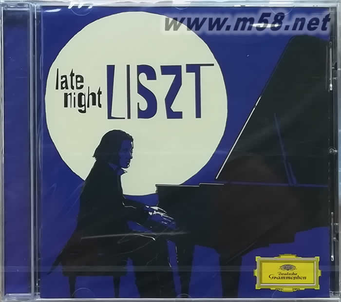 午夜 李斯特兩百歲冥誕紀念專輯Late Night Liszt(藍色封面)專輯正面圖片