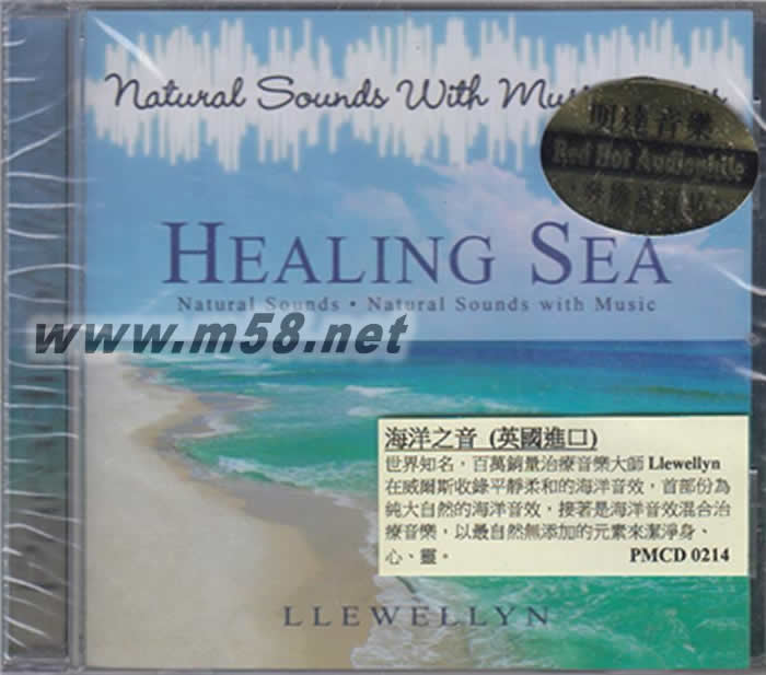 海洋之音 Healing Sea 新世紀純音樂專輯正面圖片