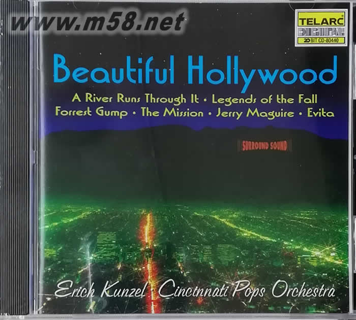 Beautiful Hollywood 美麗好萊塢電影音樂(lè)精選專輯正面圖片