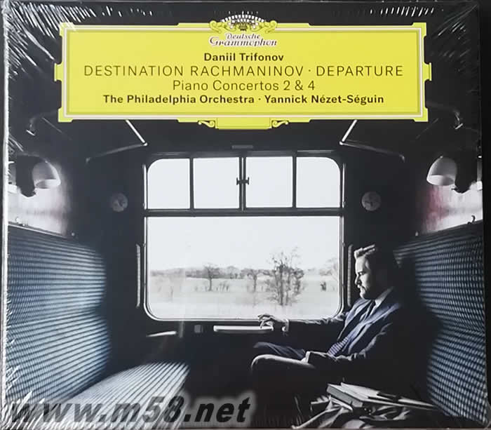Destination Rachmaninov – Departure拉赫曼尼諾夫:第二&四號(hào)鋼琴協(xié)奏曲&巴哈小提琴無(wú)伴奏組曲 (鋼琴改編曲)專(zhuān)輯正面圖片