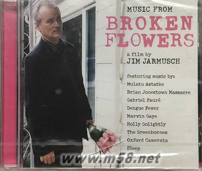 Broken Flowers 破碎之花 電影原聲帶 CD專輯正面圖片